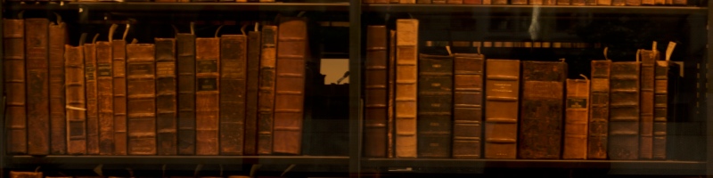 Bookshelf at Yale